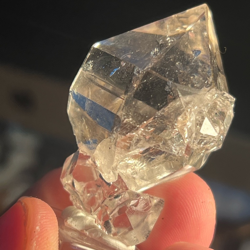 Herkimer diamond cluster!